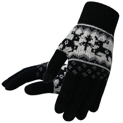 Guantes de Ciclismo para Mujer en Lana Tejida - Abrigo Cálido - Image 15