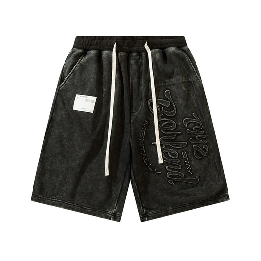 Pantalones Rectos Sueltos de Verano con Letras - Diseño Casual Minimalista - Image 10