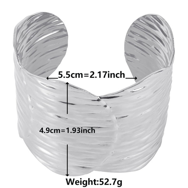 Pulsera Ajustable de Acero Inoxidable Estilo Europeo y Americano - Image 8