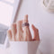Anillo de Plata 925 Trenzado Vintage para Parejas