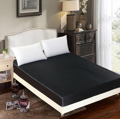 Juego de Cama Seda Hielo Verano - Funda Nórdica y Almohadas Color Sólido - Image 3