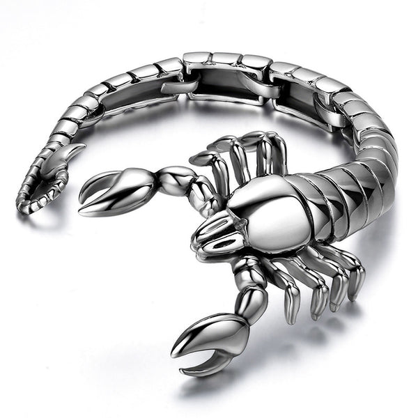 Pulsera Escorpión en Acero Inoxidable