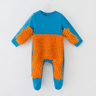 Mameluco Largo de Algodón para Bebé y Niño Pequeño - Traje de Gateo Cómodo - Image 4