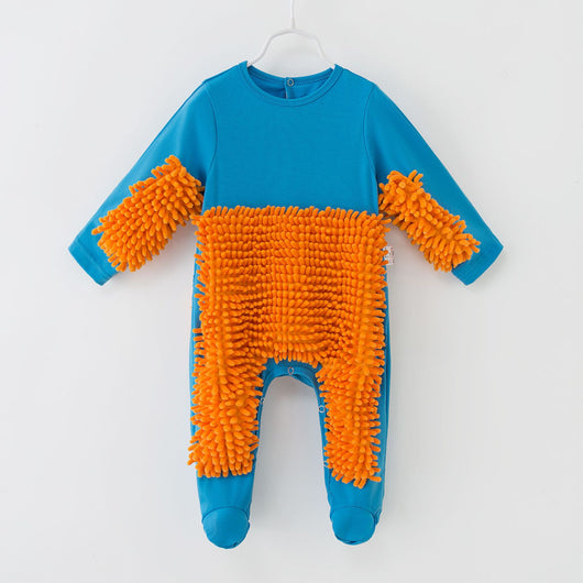 Mameluco Largo de Algodón para Bebé y Niño Pequeño - Traje de Gateo Cómodo - Image 4
