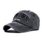 Gorra de Algodón Lavado con Textura 3D