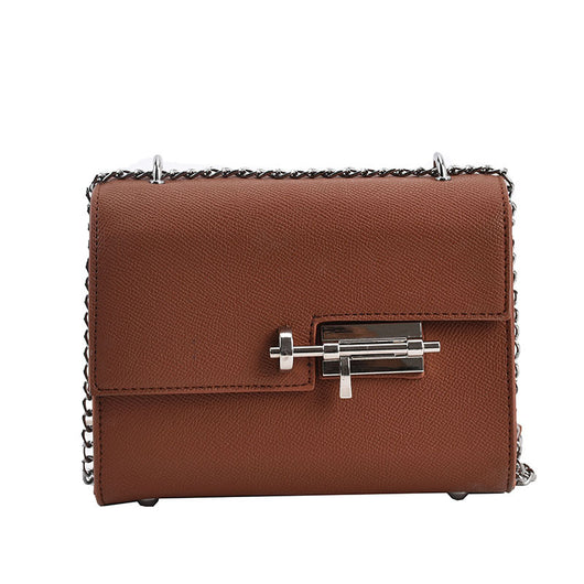 Bolso Diagonal de Mujer con Cadena Texturizada y Diseño Asimétrico - Image 15