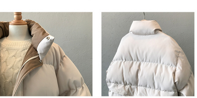 Chaqueta Acolchada con Cuello Alto Elevado - Estilo Moderno y Calidez - Image 15