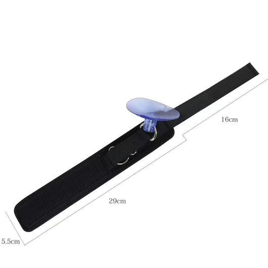 Light gray pet collar with a clear suction cup, designed to secure cats or puppies during bathing or grooming. - Image 9