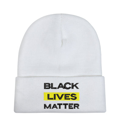 Gorro de Lana Tejido - Mensaje de Solidaridad Social - Image 3