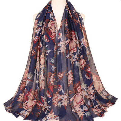 Foulard de Algodón Estampado Bali Ligero Transpirable Multiuso - Image 16