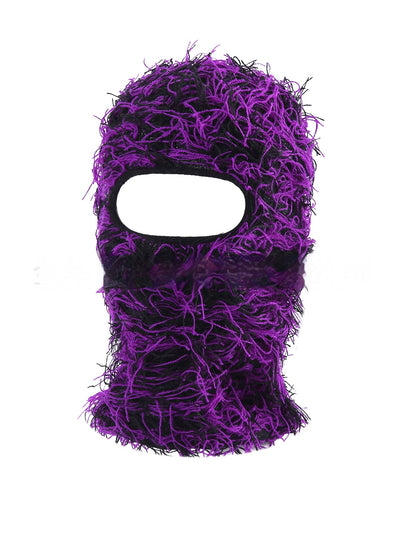 Gorro Hip Hop Colorido Unisex con Máscara - Abrigo Urbano Personalidad - Image 31