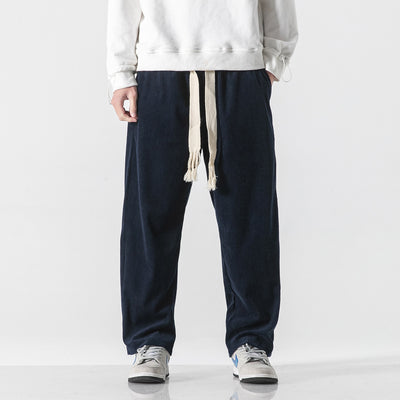 Pantalones de Pana para Hombre con Cordón Trenzado - Image 8