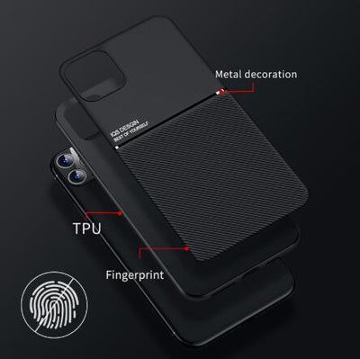 Funda Magnética de Cuero para Apple con Textura Premium - Image 5