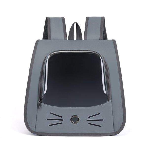 Mochila Transportadora para Gatos y Perros Pequeños - Bolsa Respirable Portátil