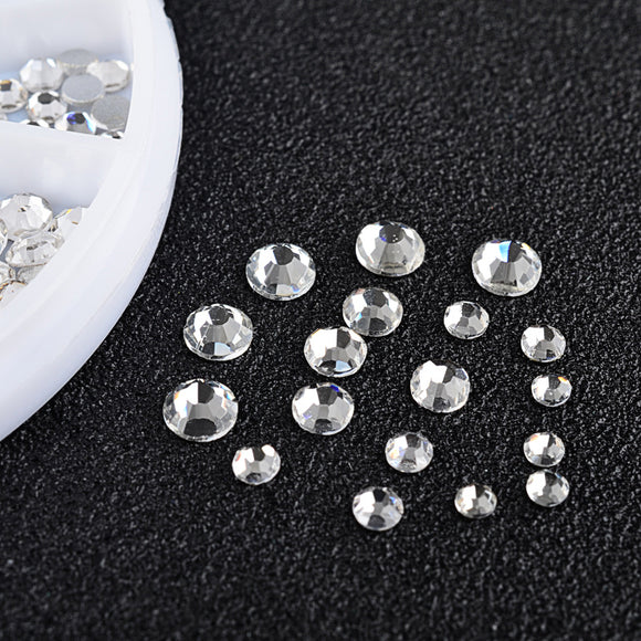 Discos de Manicura con Cristales Brillantes