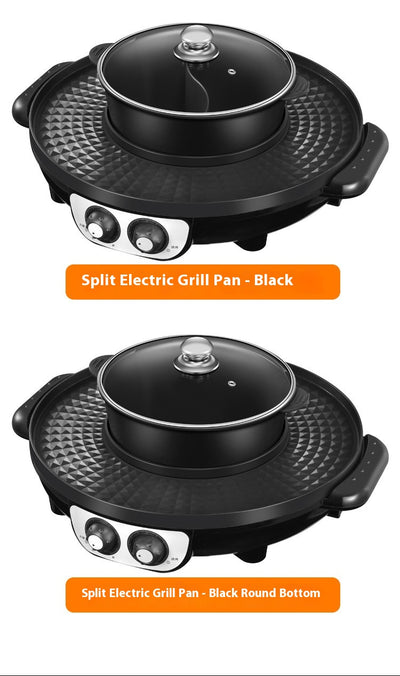 Parrilla Eléctrica Coreana Multifuncional 2 en 1: Hot Pot y Horno Desmontable - Image 21