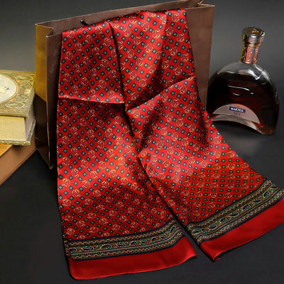 Pañuelo de Seda Doble Crepe Satinado para Hombre - Image 48