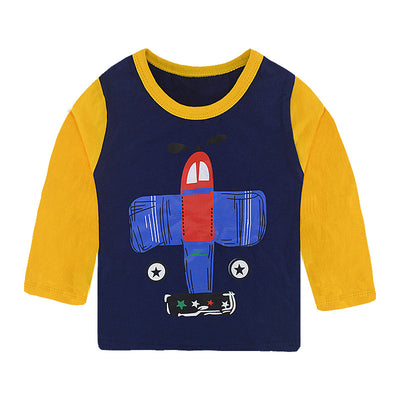 Playera infantil de algodón con diseño de caricatura - Image 6