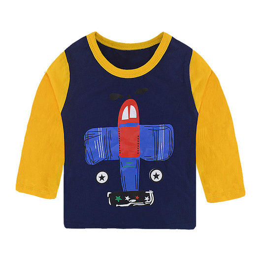 Playera infantil de algodón con diseño de caricatura - Image 6