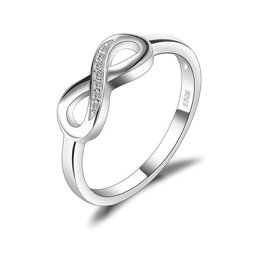 Anillo de Plata Esterlina 925 Número 8