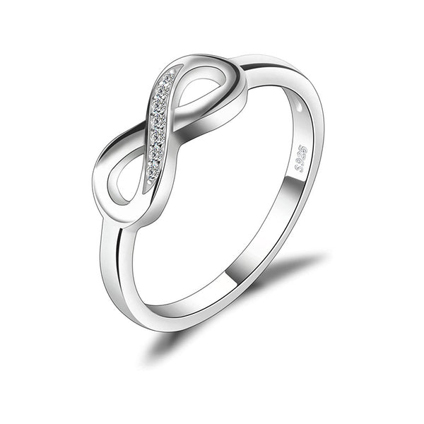 Anillo de Plata Esterlina 925 Número 8