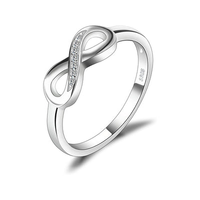 Anillo de Plata Esterlina 925 Número 8