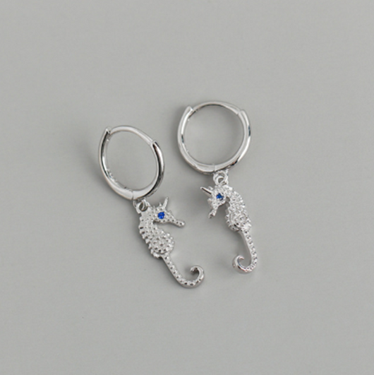 Aretes de Plata Esterlina 925 Lujo Ligero - Image 13