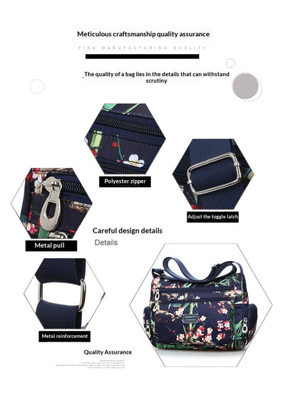 Bolsa Impresa para Mujer con Diseño de Paisaje y Flores Trendy - Image 20
