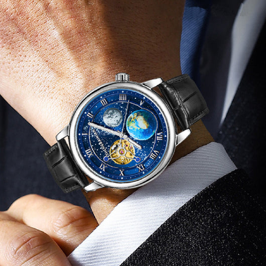 Reloj Hombre Luminoso Tierra Estrellada - Image 10