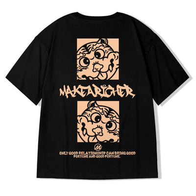 Playera Casual de Manga Corta Estilo Urbano para Hombre - Image 10