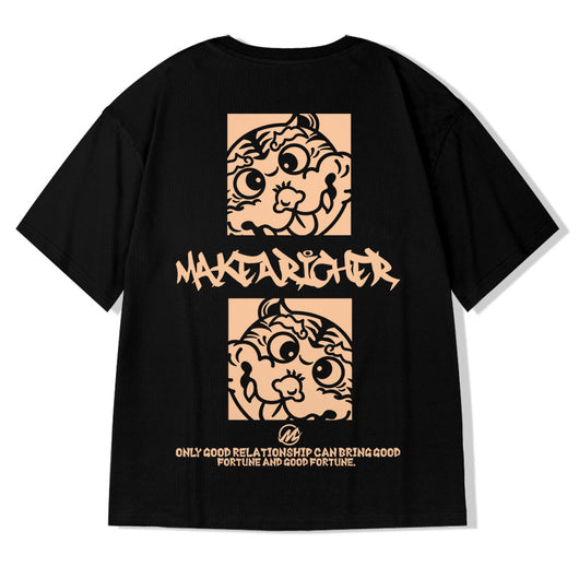 Playera Casual de Manga Corta Estilo Urbano para Hombre - Image 10