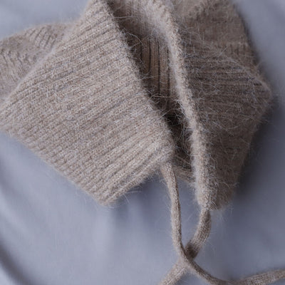 Gorro Tejido Cálido con Orejas de Gato - Pelaje de Conejo Suave - Image 16