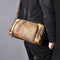 Bolsa Mensajero de Cuero Retro Estilo Almohada - Bandolera de Cuero Genuino