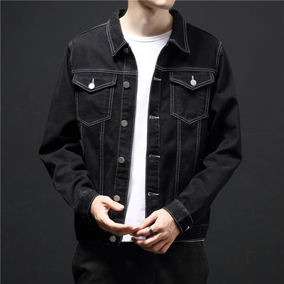 Chaqueta Casual Negra para Otoño - Estilo Versátil - Image 5