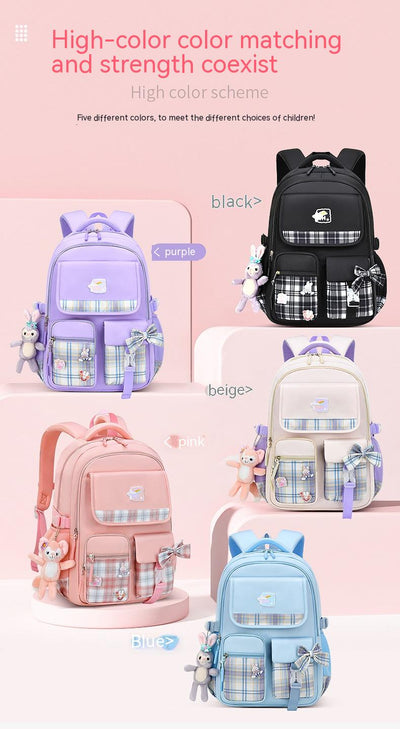 Mochila Escolar Infantil Grande con Diseño Cartoon Ligera y Cómoda - Image 23