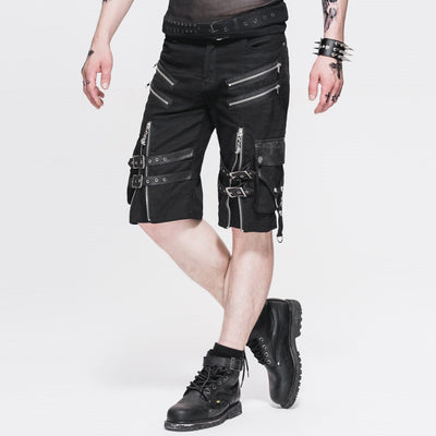 Pantalones Cargo Steampunk Holgados Talla Grande para Hombre - Image 10