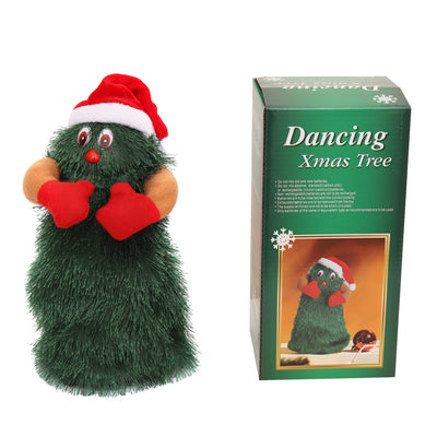 Muñeco Navideño Interactivo Musical - Papá Noel y Árbol de Navidad Eléctrico - Image 8