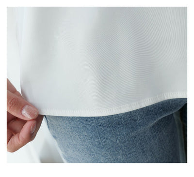 Camisola de Encaje para Pestañas en Seda Satinada para Mujer - Image 15
