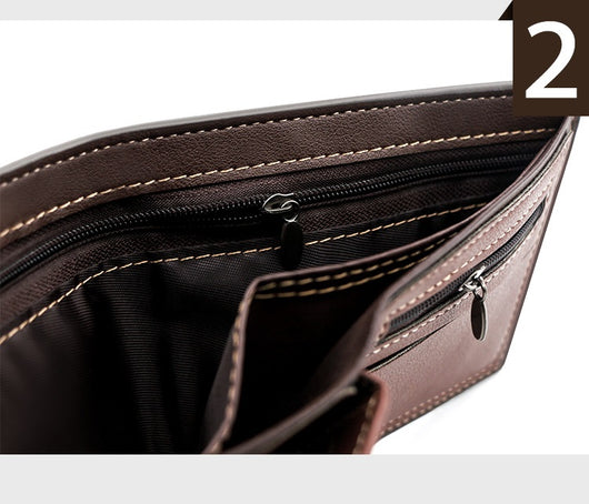 Cartera Corta Personalizada para Hombre - Billetera de Seda Estampada con Acabado Mate - Image 11