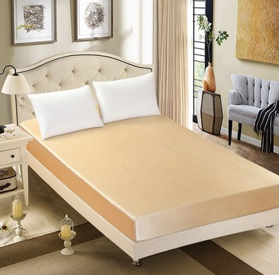 Juego de Cama Seda Hielo Verano - Funda Nórdica y Almohadas Color Sólido - Image 4