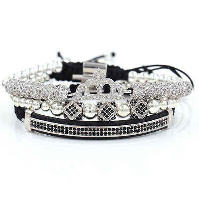 Pulsera Triangular Corona Delicada - Image 19