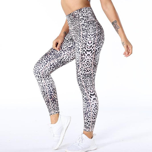 Pantalones deportivos cintura alta ajustados para fitness - Image 2