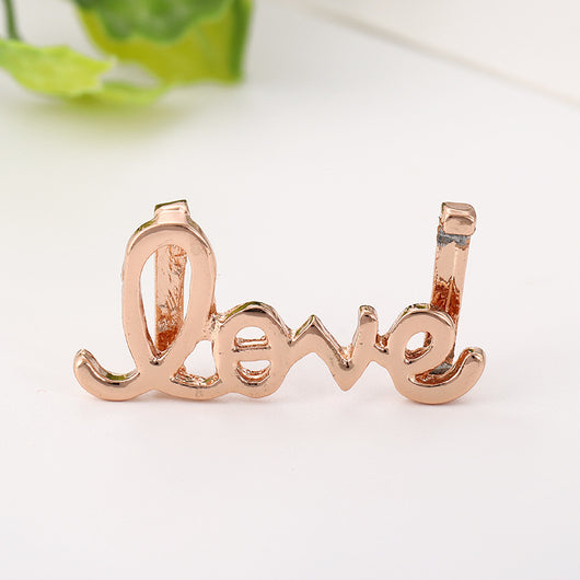 Pulsera con Letras Love en Aleación - Accesorio de Joyería Versátil - Image 5