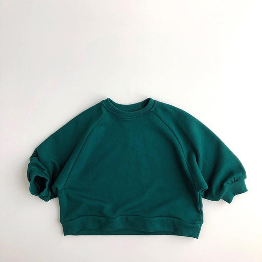 Suéter Infantil Cuello Redondo Colores Sólidos - Image 13
