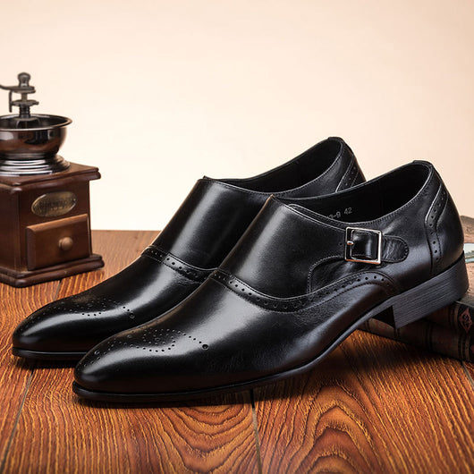 Zapatos de Cuero Brock Estilo Ejecutivo para Hombre - Image 7