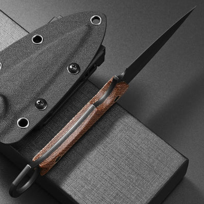 Cuchillo de Supervivencia D2 con Mango G10 para Camping y Aventura - Image 9