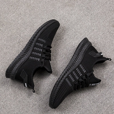 Zapatos Tejidos Voladores para Hombre - Comodidad Otoñal - Image 7