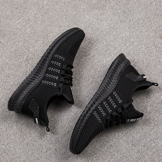 Zapatos Tejidos Voladores para Hombre - Comodidad Otoñal - Image 7