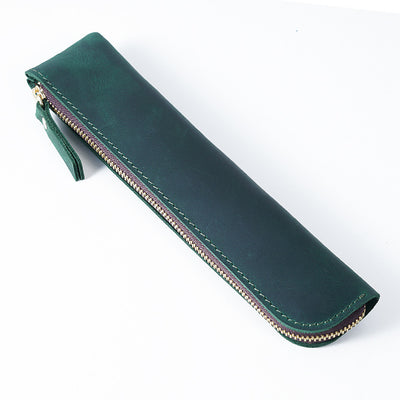 Estuche Portalápices de Cuero Genuino Estilo Retro - Image 8