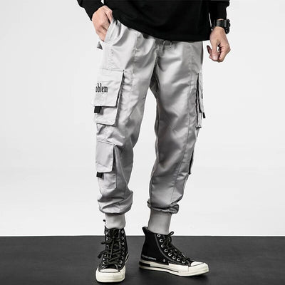 Overol Holgado Hip-Hop Tendencia Nacional Efecto Acortado - Image 2